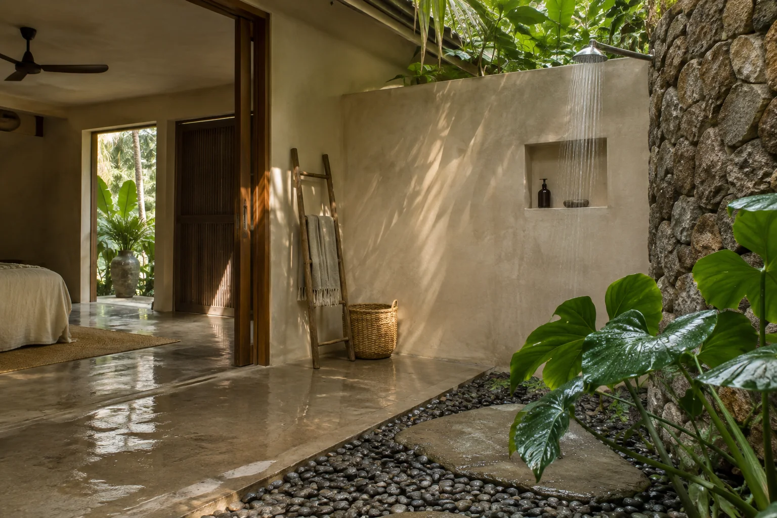 A practical interior or building detail related to long-term use and maintenance