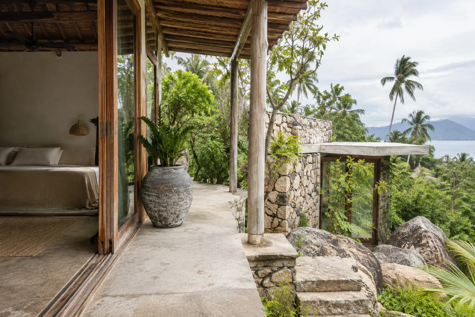A practical interior or building detail related to long-term use and maintenance