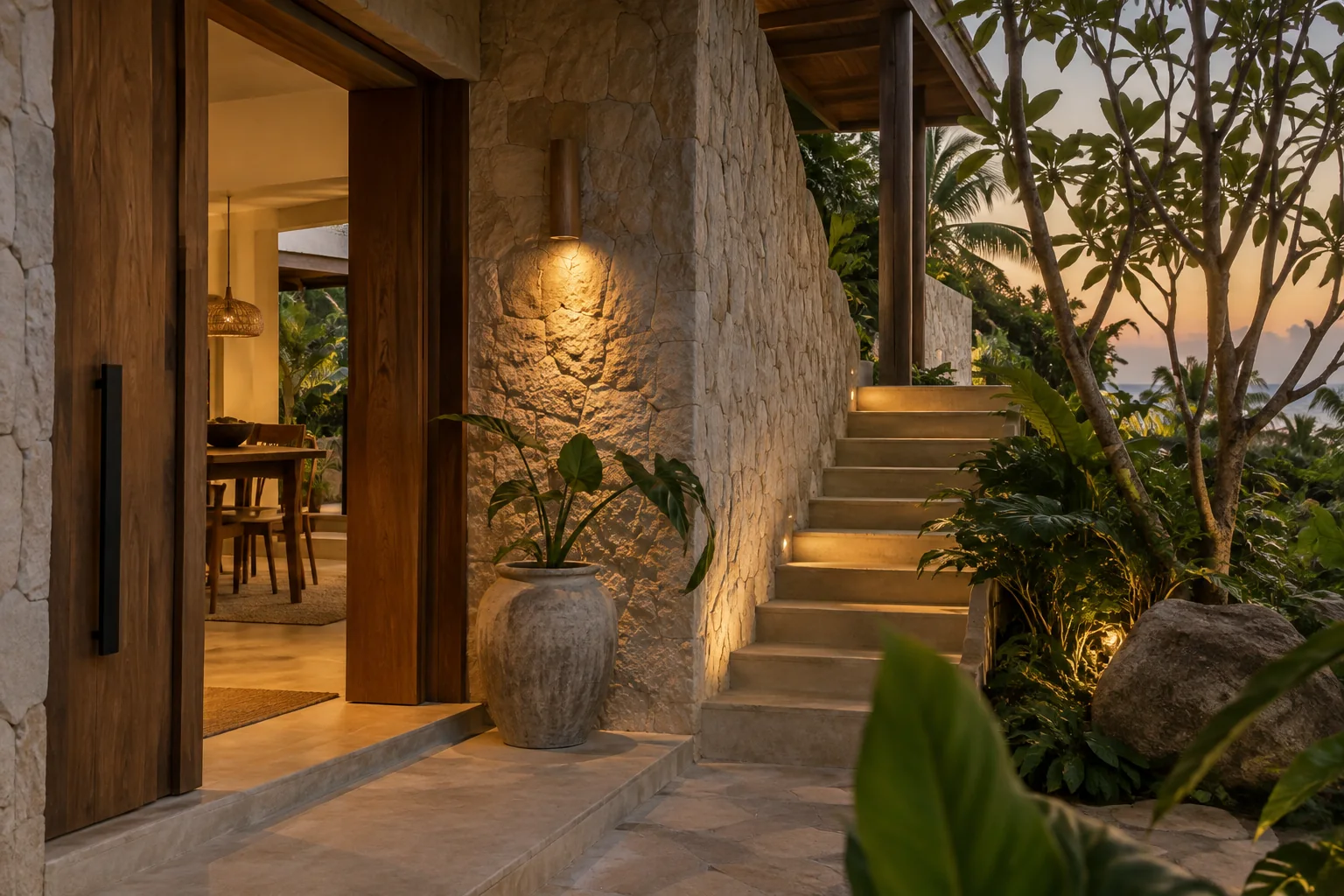 A practical interior or building detail related to long-term use and maintenance